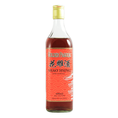 Golden Pagoda - Shao Hsing Cooking Wine 14% Alcohol - Age check Included - 600ml-Global Food Hub