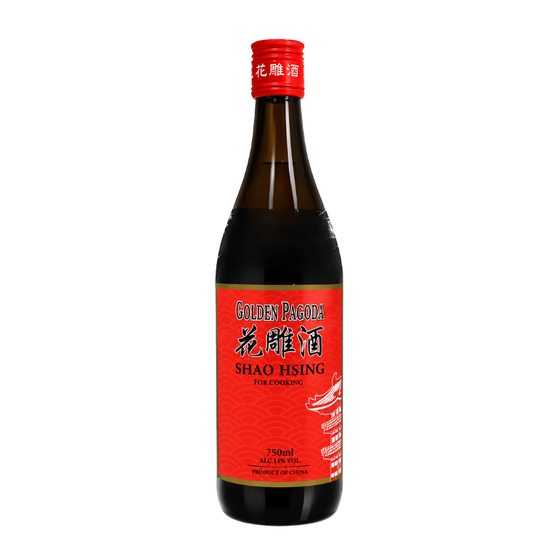 Golden Pagoda - Shao Hsing Cooking Wine 14% Alcohol - Age check Included - 750ml-Global Food Hub