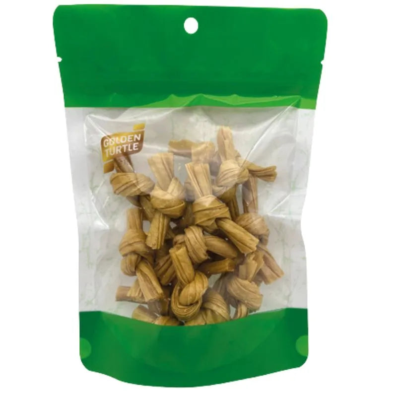 Golden Turtle -Dried Vegetable Tofu Knotts - 100g-Global Food Hub