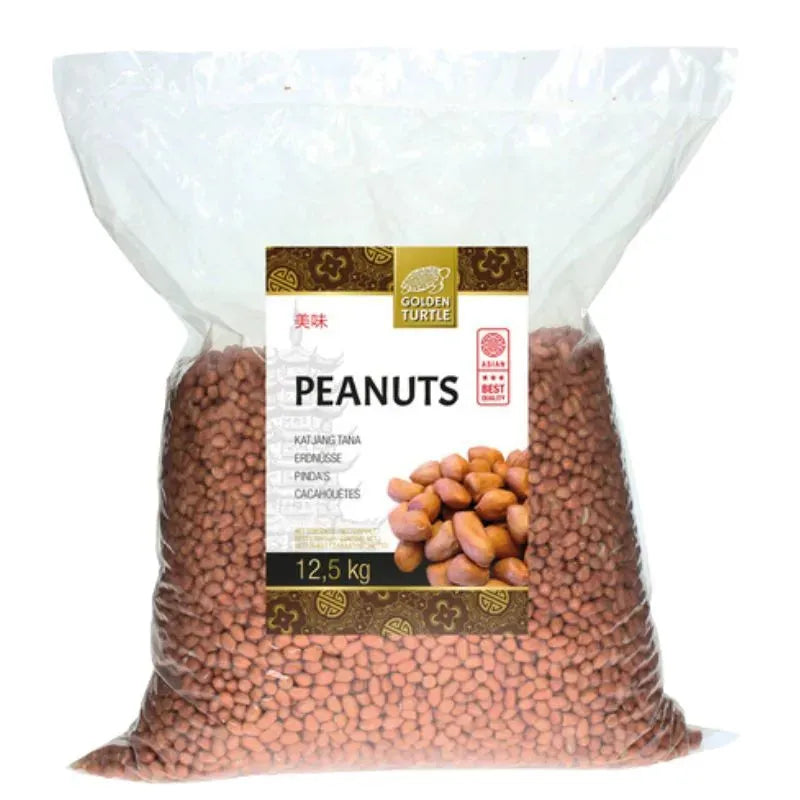 Golden Turtle - Peanuts with Skin - 12.5Kg-Global Food Hub