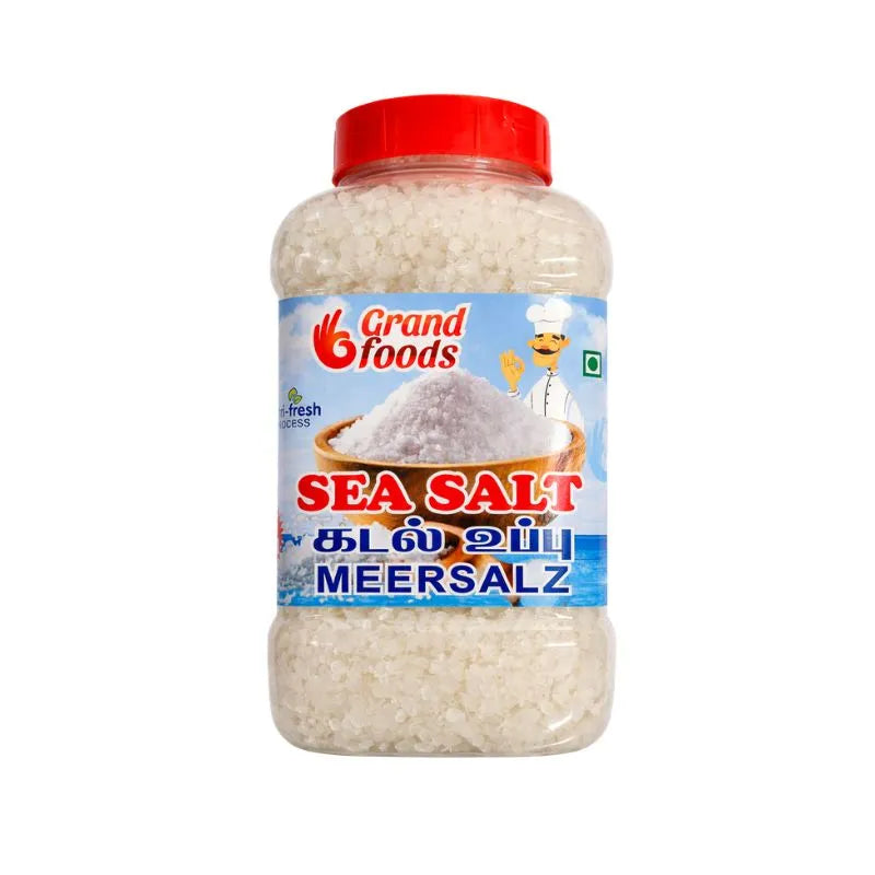 Grand Food Sea Salt (Rock Salt) - 500g-Global Food Hub