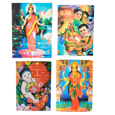 Greeting Postcards Set Of 4-Global Food Hub