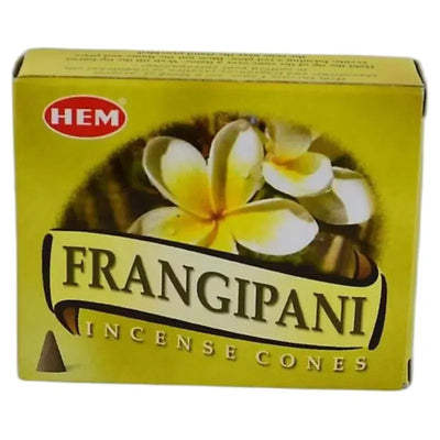 HEM Frangipani Incense Cones - 10 Cones-Global Food Hub