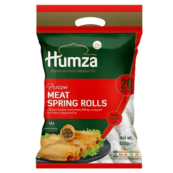 HUMZA MEAT SPRING ROLL - Frozen-Global Food Hub
