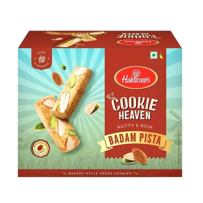 Haldiram Badam Pista Cookies - 200g-Global Food Hub