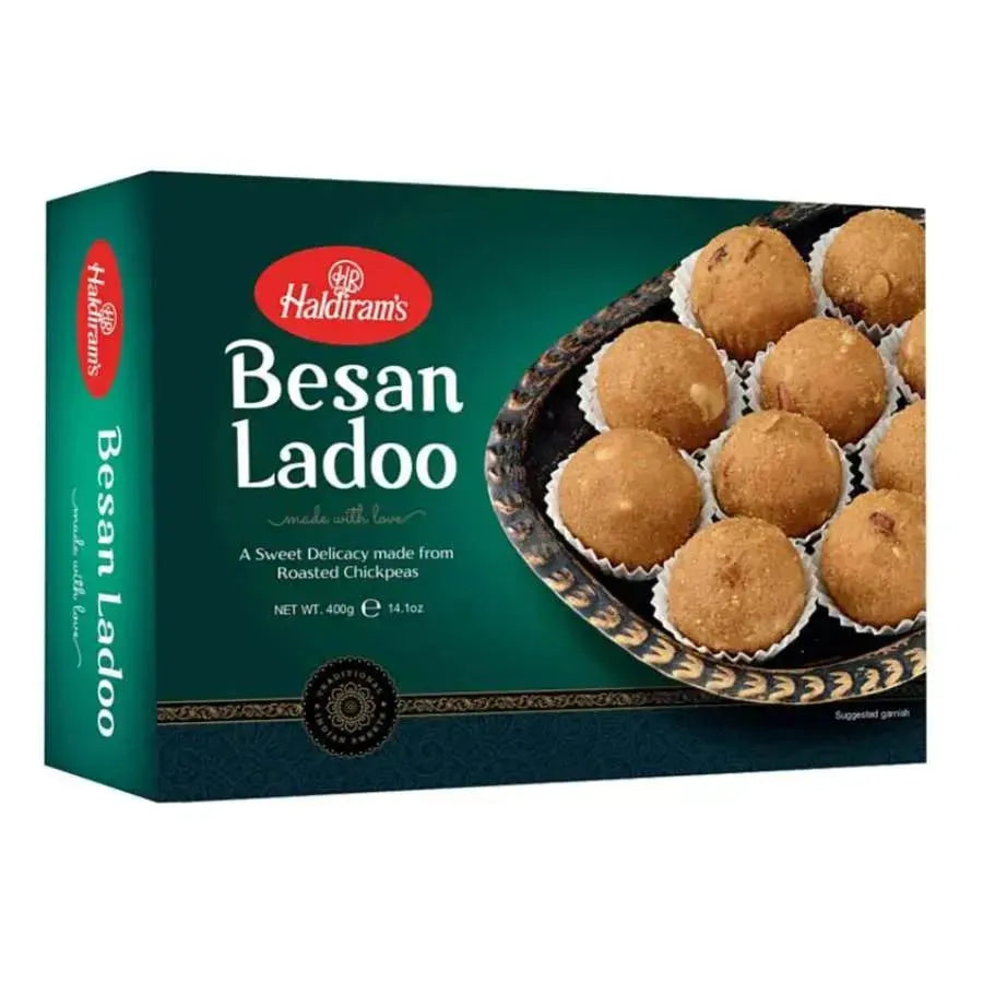 Haldiram Besan Ladoo - 400g-Global Food Hub