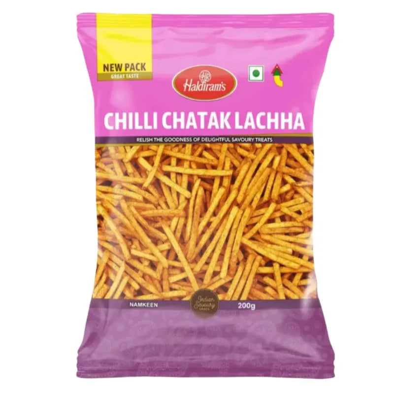 Haldiram - Chilli Chatak Lachha - 200g-Global Food Hub