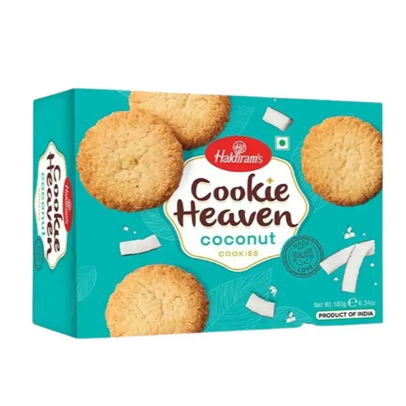 Haldiram - Cookie Heaven Coconut - 180g-Global Food Hub