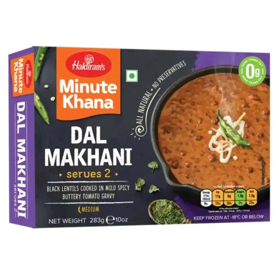 Haldiram Dal Makhani RTE - FROZEN - 283g-Global Food Hub