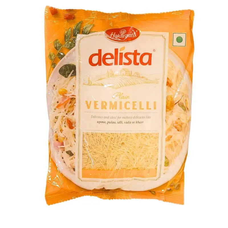 Haldiram Delista Vermicelli Plain 100% Suji - 425g-Global Food Hub