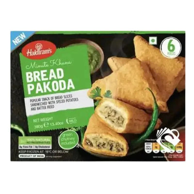 Haldiram Frozen Bread Pakoda - 380g-Global Food Hub