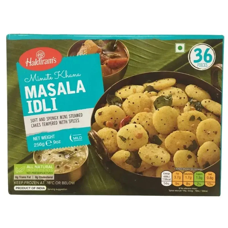 Haldiram Frozen Dakshin Idli Masala - 256g-Global Food Hub