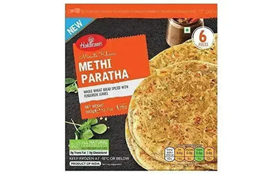 Haldiram Frozen Methi Paratha - 360g-Global Food Hub