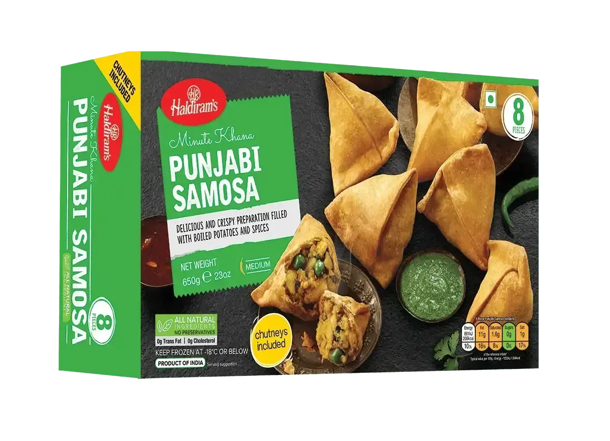 Haldiram Frozen Punjabi Samosa-650 grams-Global Food Hub