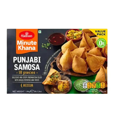 Haldiram Frozen Punjabi Samosa (Value pack) - 1.4Kgs-Global Food Hub