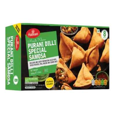 Haldiram Frozen Purani Dilli Special Samosa - 650g-Global Food Hub