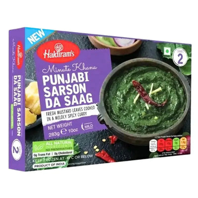 Haldiram - Frozen Sarson Da Saag - 283g-Global Food Hub