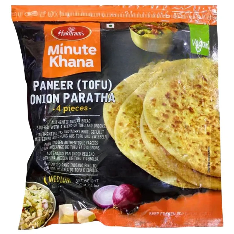 Haldiram Frozen Tofu Onion Paratha - 400g-Global Food Hub