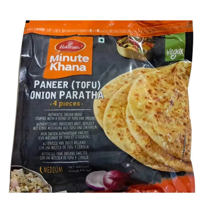 Haldiram Frozen Tofu Onion Paratha - 400g-Global Food Hub