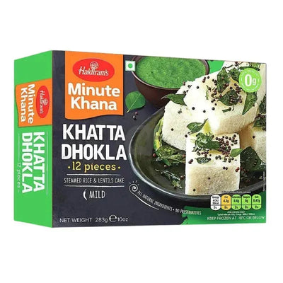 Haldiram Khatta Dhokla Frozen - 283g-Global Food Hub