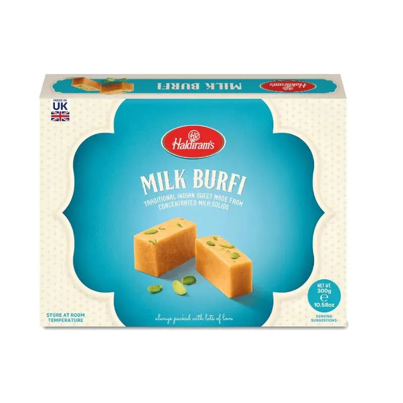 Haldiram - Milk Barfi - 300g-Global Food Hub