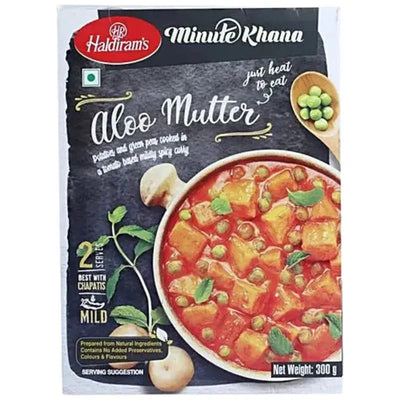 Haldiram RTE Aloo Mutter - 300g-Global Food Hub