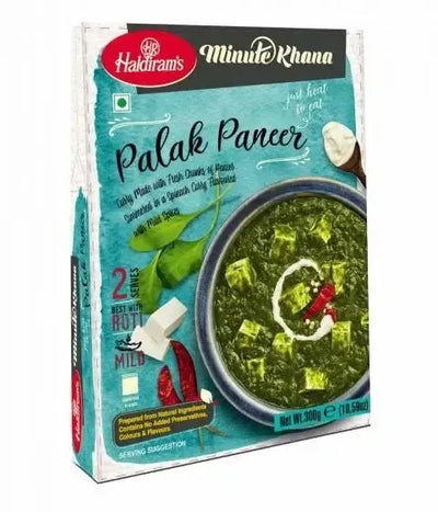 Haldiram RTE Palak Paneer/Tofu-300 grams-Global Food Hub