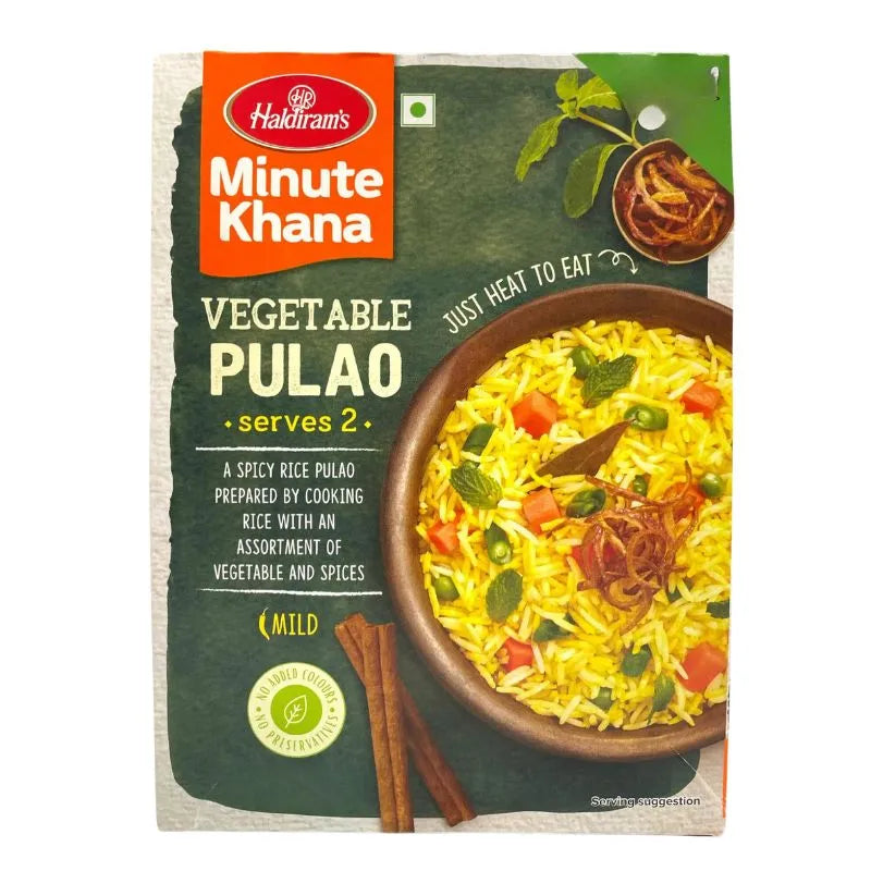 Haldiram RTE Vegetable Pulao - 300g-Global Food Hub