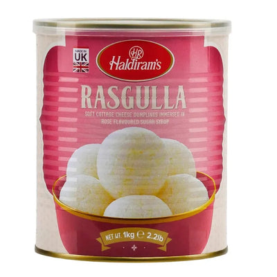 Haldiram- Rasgulla - 1Kg-Global Food Hub