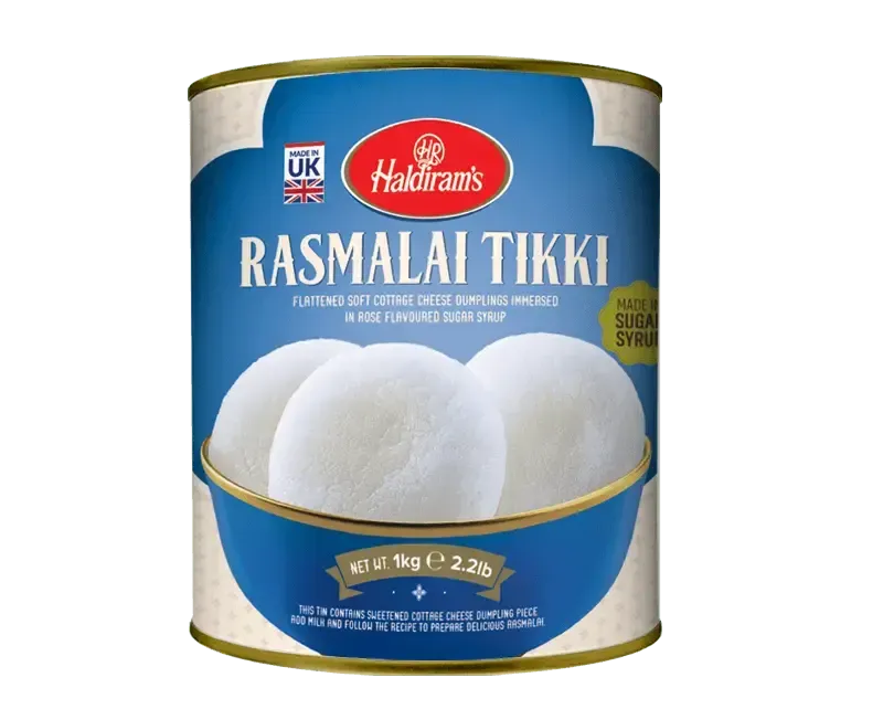 Haldiram - Rasmalai-1 Kilograms-Global Food Hub