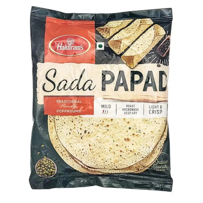 Haldiram - Sada Papad - 200g-Global Food Hub