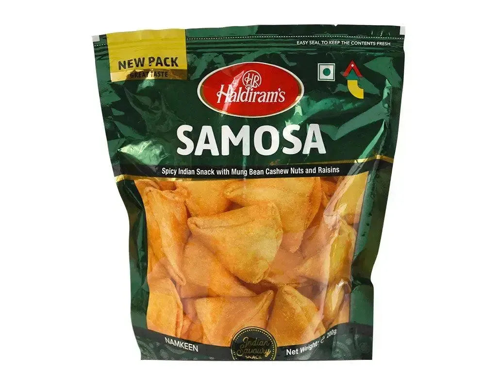 Haldiram - Samosa Snack (with Chickpeas, Cashews & Raisins)-200 grams-Global Food Hub