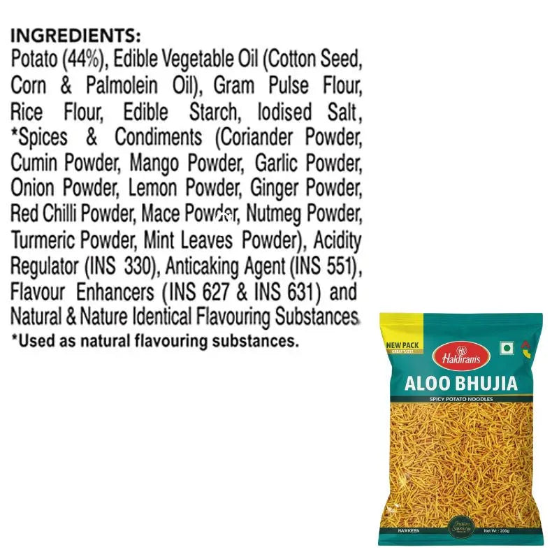 Haldiram's - Aloo Bhujia 200g-Global Food Hub