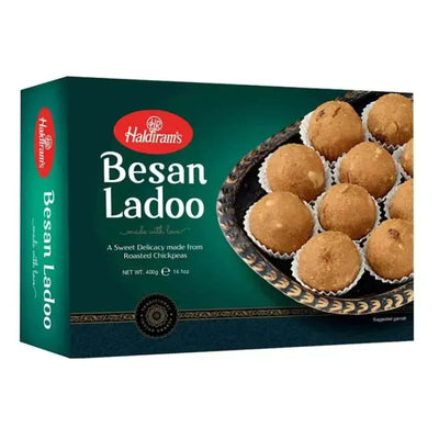 Haldiram's - Besan Ladoo 400g-Global Food Hub