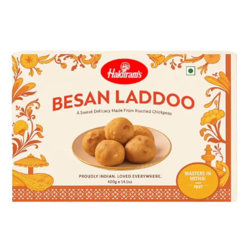 Haldiram's - Besan Ladoo 400g-Global Food Hub