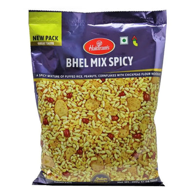 Haldiram's - Bhel Mix Spicy-400 grams-Global Food Hub