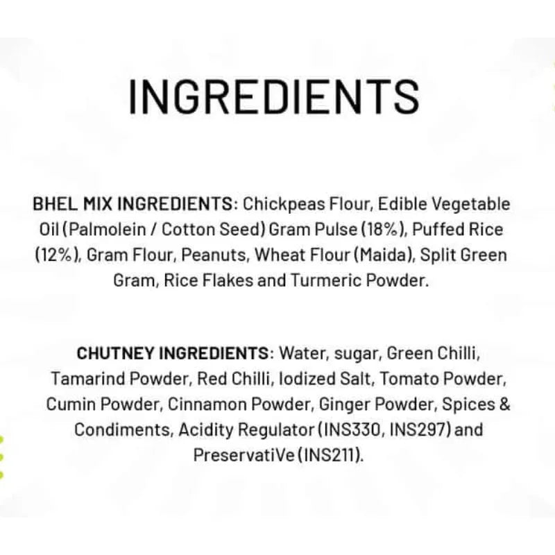 Haldiram's - Bhelpuri with chutney 200g-Global Food Hub