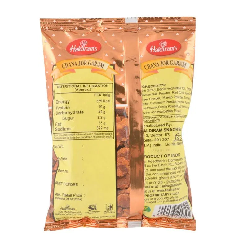 Haldiram's - Chana Jor Garam 200g-Global Food Hub
