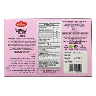 Haldiram's - Cookie Heaven Ajwain 150g-Global Food Hub