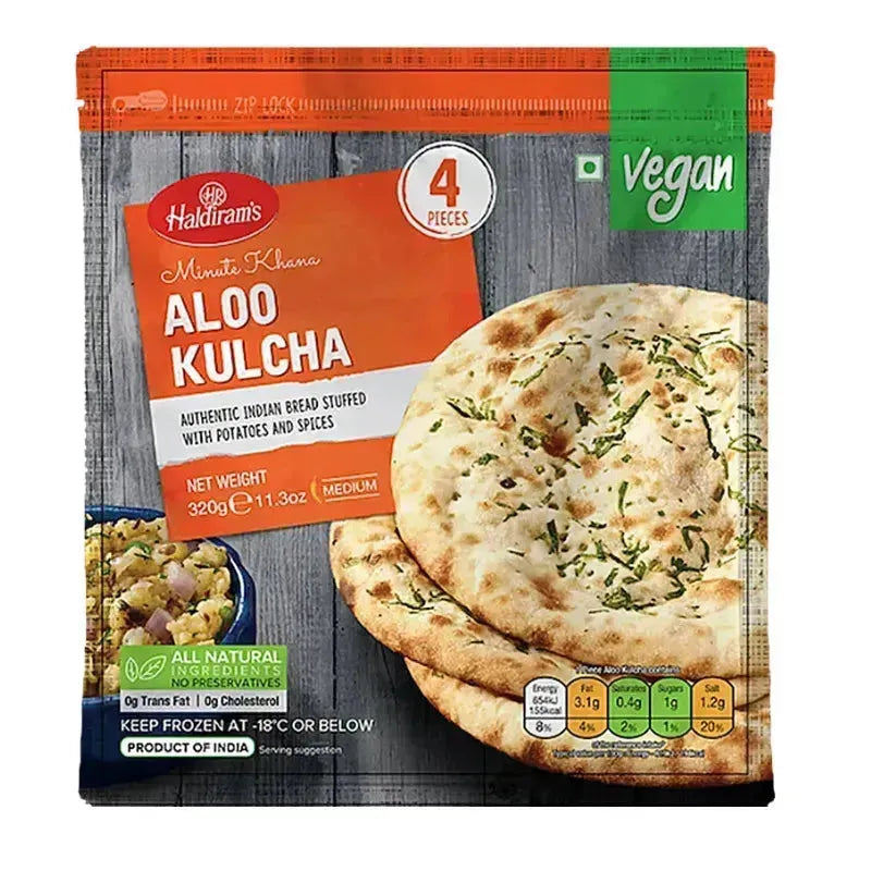 Haldiram's - Frozen Aloo Kulcha 320g-Global Food Hub