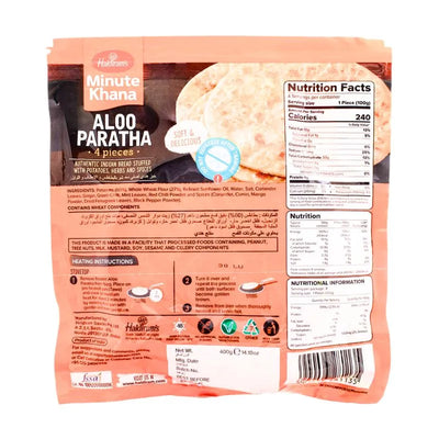 Haldiram's - Frozen Aloo Paratha 400g-Global Food Hub