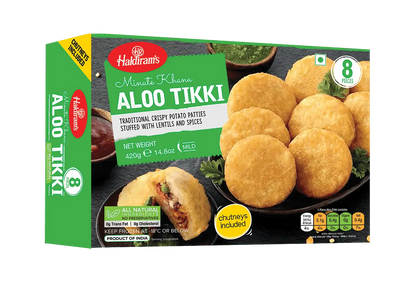 Haldiram's Frozen Aloo Tikki-420 grams-Global Food Hub