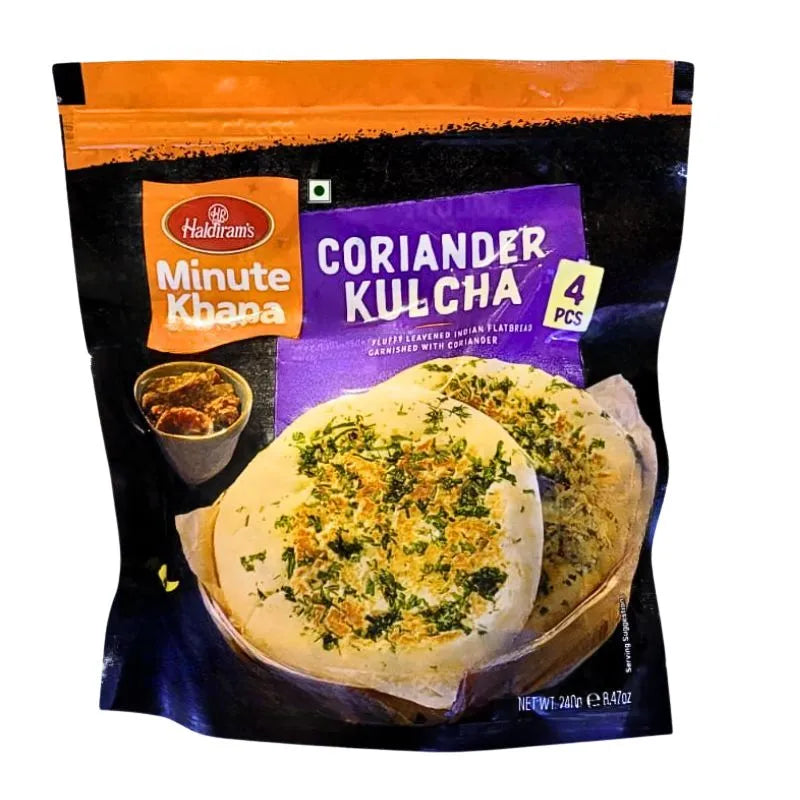 Haldiram's - Frozen Coriander Kulcha Paratha 240g-Global Food Hub