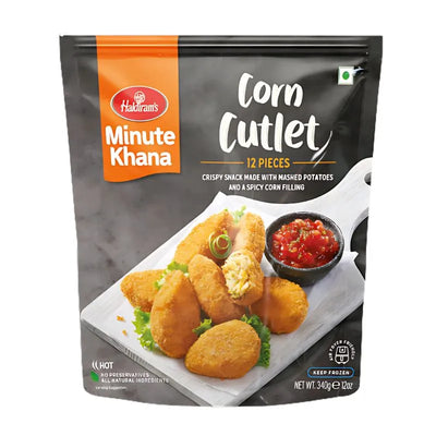 Haldiram's Frozen Corn Cutlet - 340g-Global Food Hub
