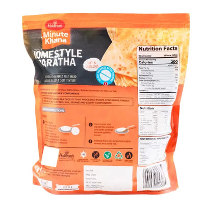 Haldiram's - Frozen Home Style Paratha 360g-Global Food Hub