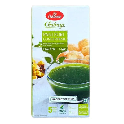 Haldiram's -Frozen Pani Puri Concentrate Cups 350g-Global Food Hub