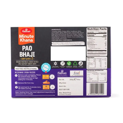 Haldiram's - Frozen Pao Bhaji 283g-Global Food Hub