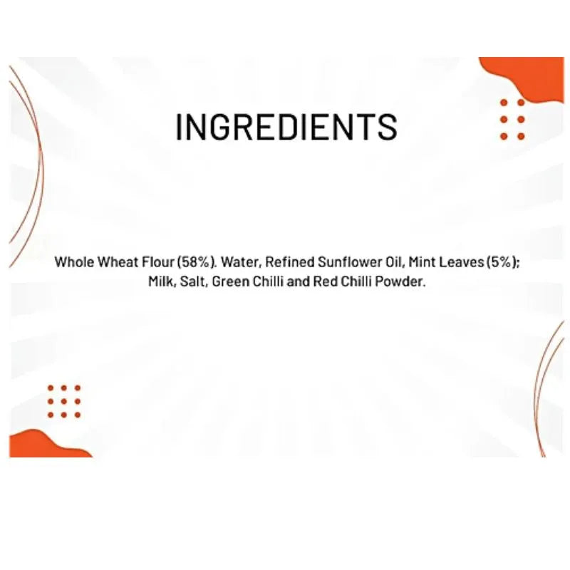 Haldiram's - Frozen Pudina Paratha 360g-Global Food Hub