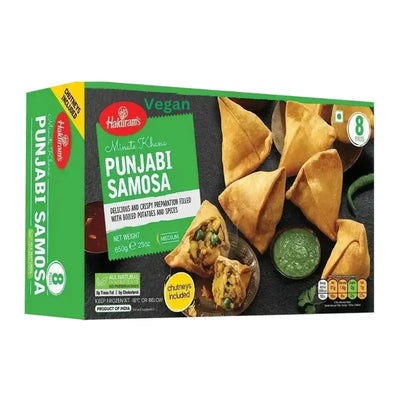Haldiram's - Frozen Punjabi Samosa Vegan 650g-Global Food Hub
