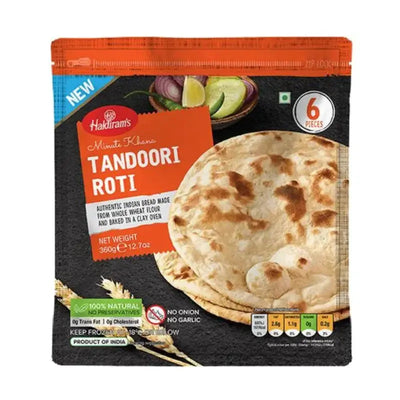 Haldiram's Frozen Tandoori Roti-360 grams-Global Food Hub